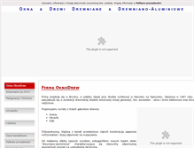 Tablet Screenshot of oknodrew.opol.pl